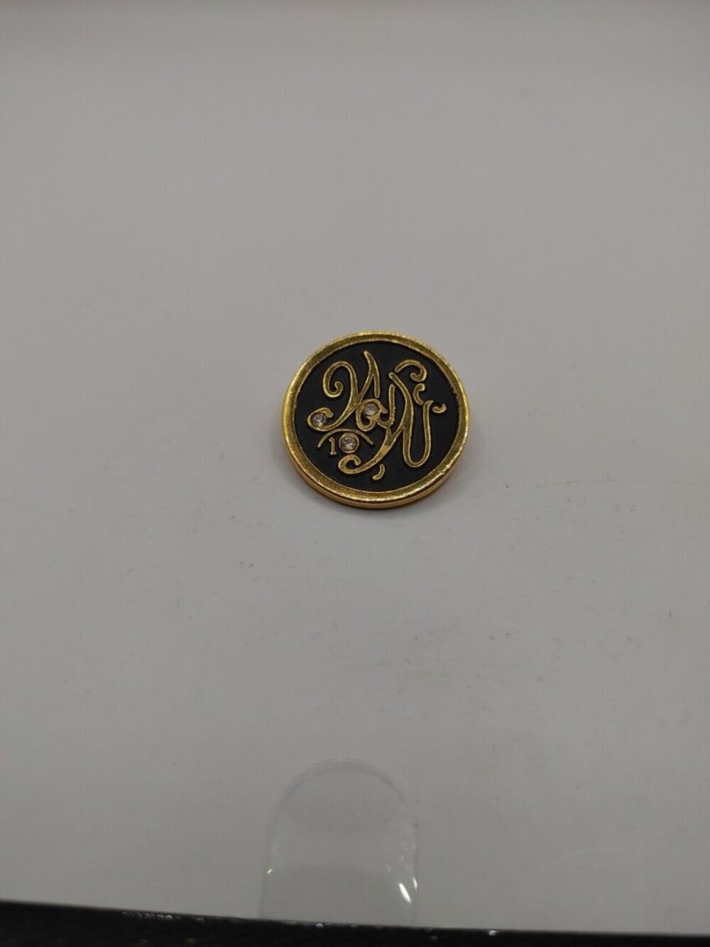 VTG BROOCH/PIN  WEIGHT WATCHERS Lapel Gold- Tone